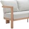 Homeroots 79" Gray Polypropylene Sofa 667665 - alternate 7