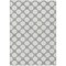 Homeroots 5' X 8' Gray And Silver Polka Dot Washable Indoor Outdoor Area Rug 595230 - alternate 9