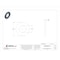 Zoro Select Flat Washer, Fits Bolt Size 7/16", Steel, Not Graded, Zinc Yellow Finish, 25 PK HS-0437SAEHZYBAGGR - alternate 3
