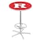 Holland Bar Stool Co 42" Chrome Rutgers Pub Table, 36" dia. Top L216C4236Rutger - alternate 1