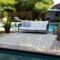 Homeroots 5' X 8' Beige and Ivory Abstract Washable Non Skid Indoor Outdoor Area Rug 559230 - alternate 8