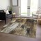 Homeroots 8' X 10' Chocolate Abstract Washable Non Skid Indoor Outdoor Area Rug 563598 - alternate 9