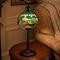 Lavish Home Tiffany Style Table Lamp with Stained Glass Shade, Bronze 72-TIFF-15 - alternate 6