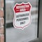 Signmission Restricted Area Shield Sign Authorized P, 4 inch X 4 inch, Vinyl Decal, 2PK SHI-D-2PACK-4-456 - alternate 5