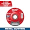 Milwaukee Tool Cut-Off Wheel, 7/8" Sz, 4 1/2" dia. 49-94-0207 - alternate 1