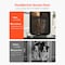 Vevor RV Screen Door Protector Adjusts from 22 to 31.5 in Adjustable Door Grille Black SZJJPMMD - alternate 8