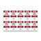 Signmission OSHA Danger Sign, 5" Height, High Voltage Bilingual, DS-D-35-VK-1327-10PK OS-DS-D-35-VK-1327-10PK - alternate 1