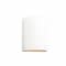 Luxury Lighting Gilly 10 in Tall Ceramic Outdoor Wall Light, Paintable White Bisque Finish, 2PK (2) 101-00-W-ud-7 - alternate 3