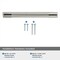 Amerock Bronx 5-1/16 in 128 mm Center-to-Center Polished Nickel Cabinet Pull BP36558PN - alternate 5