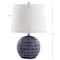 Jonathan Y Ronald 21" Ceramic LED Table Lamp, Navy JYL5044A - alternate 7
