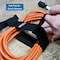Grizzly Supply Carry Strap with Handle, 28 in L, 2.5 in W, Hook and Loop Closure, Reusable, Black, 1PK GS-HLCSH28-0 - alternate 13