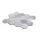 Apollo Tile Toscana 12x10 in. Light Gray Polished Calacatta Bluette Hexagon Mosaic Tile (4.38 sq ft/case) 5PK APLEML88G51PA - alternate 6