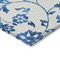 Homeroots 5' X 8' White And Denim Blue Floral Washable Indoor Outdoor Area Rug 589513 - alternate 9