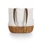 Picnic Time Family Of Brands Coronado Canvas and Willow Basket Tote, Beige Canvas 203-00-187-000-0 - alternate 9