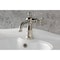Kingston Brass One-Handle Single-Hole Bathroom Faucet with Push Pop-Up Drain, Polished Nickel KS3546RNX - alternate 6