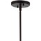 Jonathan Y Watts 13.25" 1-Light Mid-Century Modern Iron/Glass LED Pendant, Oil Rubbed Bronze/Clear JYL6401B - alternate 15