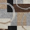Homeroots 10' X 14' Pewter Gray And Black Geometric Washable Indoor Outdoor Area Rug 612592 - alternate 8