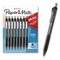 Paper Mate InkJoy 300 RT Ballpoint Pen, Retractable, Medium 1 mm, Black Ink, Black Barrel, 8PK 1781565/1945920 - alternate 1
