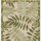 Homeroots 8' Ivory And Green Palm Leaf Indoor Outdoor Runner Rug 548044 - alternate 9