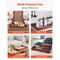 Vevor Serving Tray 17x12.2 Inch Acacia Food Serving Table Laptop Desk with Handles WB-XSM43315 - alternate 6