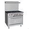 Koolmore 36 in. 6 Burner Commercial Natural Gas Range in Stainless-Steel KM-CR36-NG - alternate 9