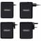 Startech.Com 140W USB-C WALL CHARGER, 3X USB-C/1X USB-A, PORTABLE PD 3.1 INTERNATIONAL GAN PO 3114GCU-WALL-CHARGER - alternate 8