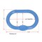 Mytee Products Oblong Master Link Grade 100 7/8in WLL 16,700 Lbs (7.6 Tons) 4:1 Safety Factor OL78-G100 - alternate 8