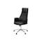 Monarch Specialties Office Chair, Adjustable Height, Ergonomic, Swivel, Armrests, Work, Blk Leather Look, Chrome Metal I 7344 - alternate 9