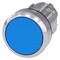 Siemens Pushbutton, 22 mm, round, metal, shiny, blue, pushbutton, flat 3SU1050-0AB50-0AA0-ZY12 - alternate 1