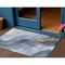 Homeroots 3' X 5' Blue And Gold Abstract Washable Indoor Outdoor Area Rug 611330 - alternate 1