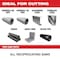 Milwaukee Tool 6 in x 8 TPI Reciprocating Saw Blade, 3 PK 48-00-5301 - alternate 4