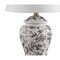 Jonathan Y Penelope 22" French Country Cottage Ceramic/Iron Chinoiserie Ginger Jar LED Table Lamp, Gray/White JYL3005C - alternate 9
