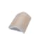 Apollo Tile Lucenza 2x2 in. Clay Beige Matte Recycled Glass Corner L-shape Tile (2.8 sq ft/case) 96PK APLGIO88CLACORA - alternate 1