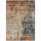 Homeroots 3' X 5' Khaki Gray And Copper Abstract Washable Indoor Outdoor Area Rug 606110 - alternate 9