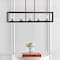 Jonathan Y Anna 38.5" Linear 5-light Metal/Glass LED Pendant, Oil Rubbed Bronze JYL7414A - alternate 14