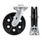Hyw Products Heavy Duty Caster 8in V-Groove Wheel, Swivel 40-80S-A1-VG - alternate 4
