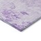 Homeroots 8' Lavender And Purple Round Floral Washable Indoor Outdoor Area Rug 583120 - alternate 6