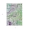 Homeroots 5' X 8' Green Abstract Washable Non Skid Indoor Outdoor Area Rug 559181 - alternate 9