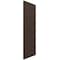 Ekena Millwork True Fit PVC Horizontal Slat Framed Modern Style Fixed Mount Shutters, Raisin Brown, 12W x 42H, PR TFP001HF12X042TB - alternate 15