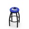 Holland Bar Stool Co 25" Blk Wrinkle Vancouver Canucks Swivel Bar Stool, Accent Ring L8B2B25VanCan - alternate 1