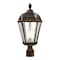 Gama Sonic Royal Bulb Solar Light, GS Solar Light Bulb, 3 in. Fitter, Weathered Bronze 98B312 - alternate 1