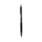 Uni-Ball Signo 207 Needle Point Gel Pen, Retractable, Medium 0.7 mm, Black Ink, Smoke/Black Barrel, 4PK 1738430 - alternate 1