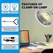 Simple Deluxe Clamp Light with 8.5 Inch Adjustable Aluminum Reflector, Suit for E26 Socket Max 150 Watt Lamp No HIWKLTCLAMPLIGHTMV2 - alternate 7