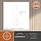 Vaxcel Marion 1-Light Mystic Gold Mid-Century Modern Pendant with White Fabric Shade P0435 - alternate 7