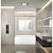 Kingston Brass 60" Acrylic Alcove Right-Hand Drain Tub with Left Sliding Tub Door, White/Brushed Brass KVTDE603121R7 - alternate 7