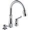 Delta Leland Single Handle Pull-Down Kitchen Faucet with Soap Dispenser 978-SD-DST - alternate 1