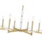 Z-Lite Kaden 8-Light Chandelier, 36.5 in W, Modern Gold 3045-8MGLD - alternate 6