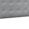 Homeroots Gray Faux Leather Upholstered Twin Headboard 490173 - alternate 5