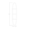 Skutchi Designs Oval Conference Table With Power Unit, 48 in W, 264 in L, Grey HAR-OVL-48X264-DOU.BK-U779-EBLK - alternate 11