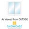 Factory 2U Windows Horizontal Sliding Impact Window 36in x 36in, Black Laminate Vinyl, LowE Laminated Glass High Alt 804028 - alternate 6